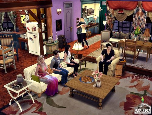 Apartment M&R – Living room part 1 – “Friends”
