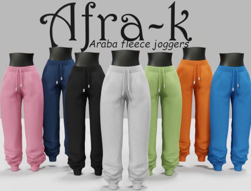 Araba fleece joggers