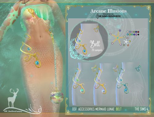 Arcane Illusions _ Accessories Mermaid Lunae