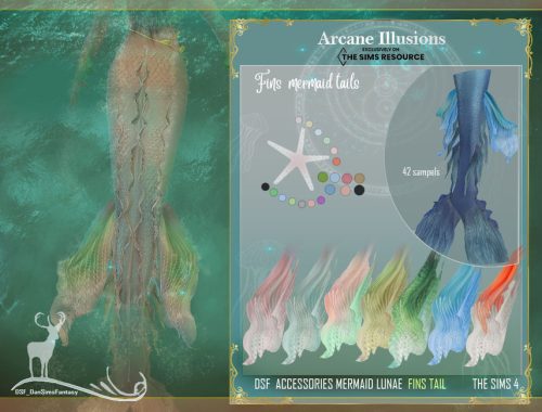 Arcane Illusions _ Accessories Mermaid Lunae
