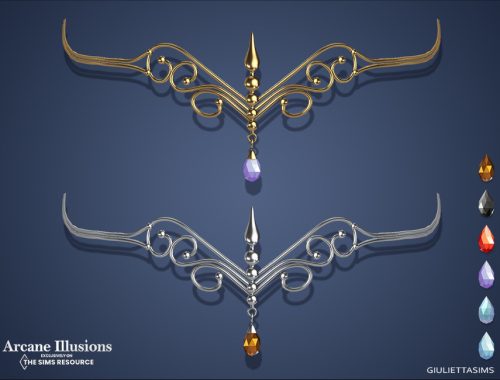 Arcane Illusions - Butterfly Circlet (hat category)