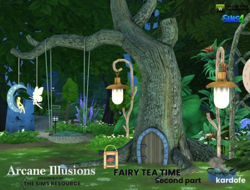Arcane Illusions Fairy tea time 2