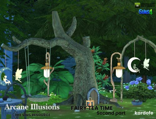 Arcane Illusions Fairy tea time 2