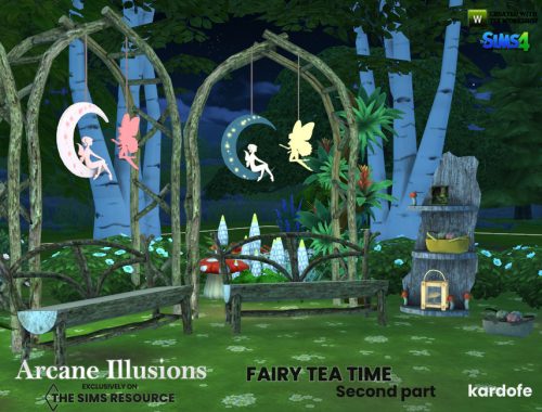 Arcane Illusions Fairy tea time 2