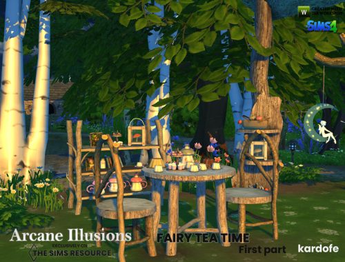 Arcane Illusions Fairy tea time1