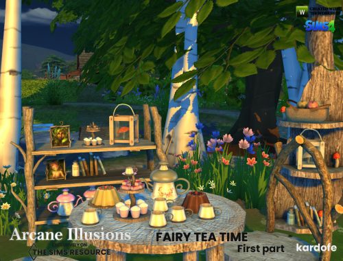 Arcane Illusions Fairy tea time1