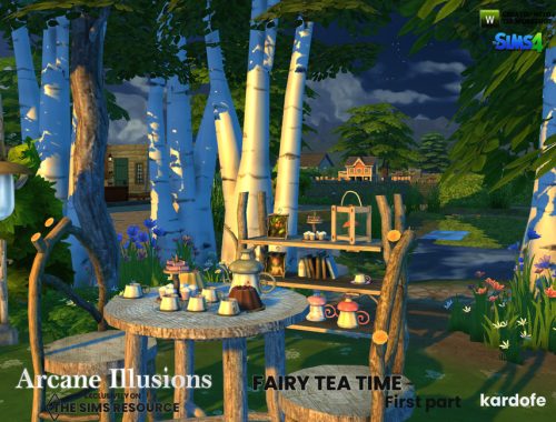 Arcane Illusions Fairy tea time1