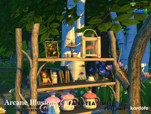 Arcane Illusions Fairy tea time1