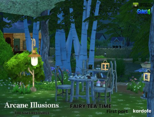 Arcane Illusions Fairy tea time1