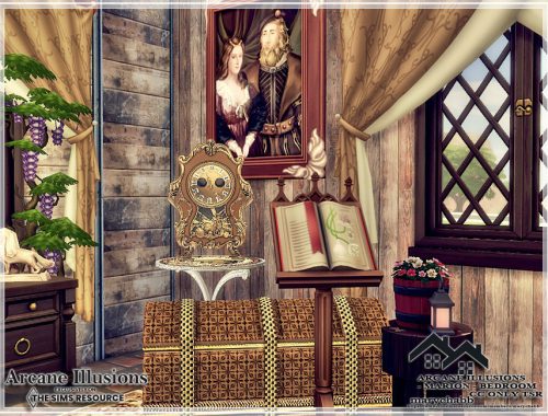 Arcane Illusions - Marion - Bedroom - CC only TSR