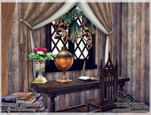 Arcane Illusions - Marion - Bedroom - CC only TSR
