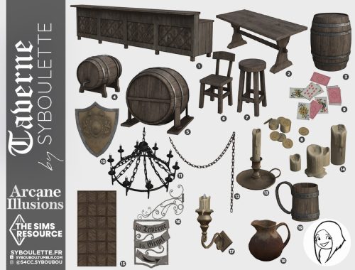 Arcane Illusions - Taverne set  - Part 2