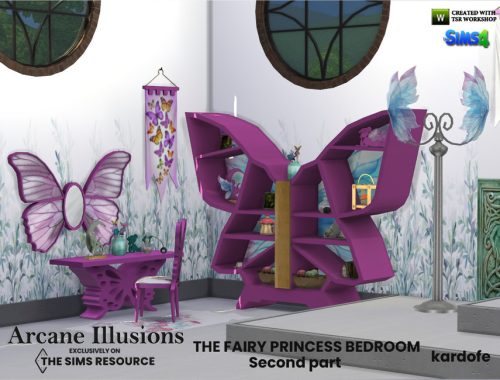 Arcane Illusions The fairy princess bedroom2