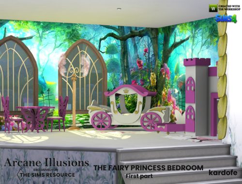 Arcane Illusions The fairy princess bedroom
