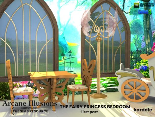 Arcane Illusions The fairy princess bedroom