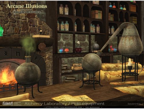 ArcaneIllusions AlchemyLaboratory Pt.III equipment