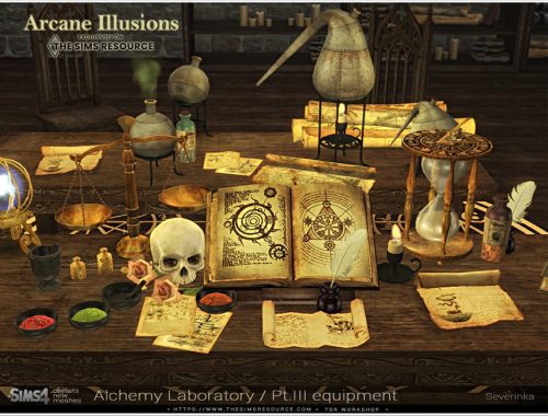 ArcaneIllusions AlchemyLaboratory Pt.III equipment