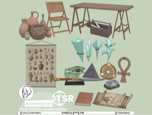 Archeology set part 2: Office clutter