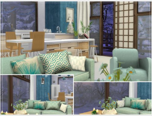 Arctic Blue Chalet