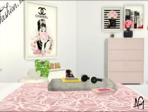 Aria's Fashionista Bedroom