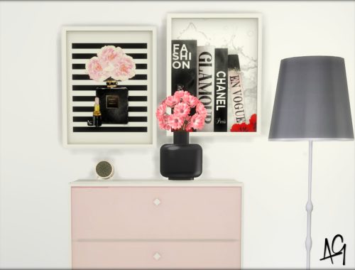 Aria's Fashionista Bedroom