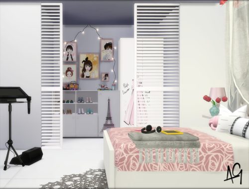 Aria's Fashionista Bedroom