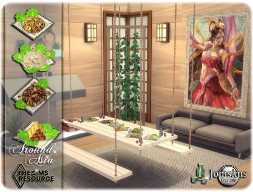 around Asia Dining room