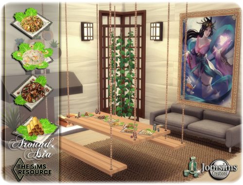 around Asia Dining room
