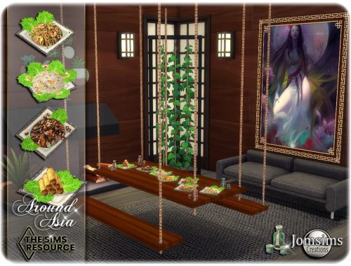 around Asia Dining room