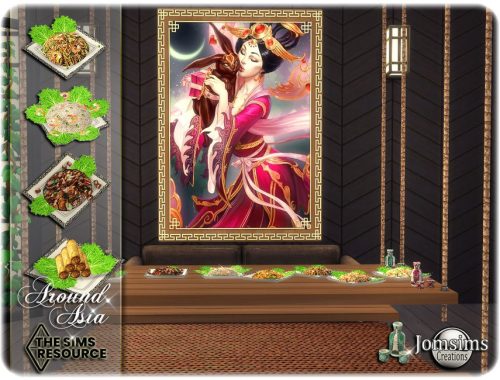around Asia Dining room