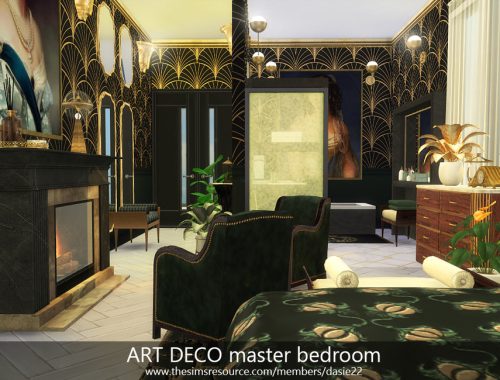 ART DECO master bedroom
