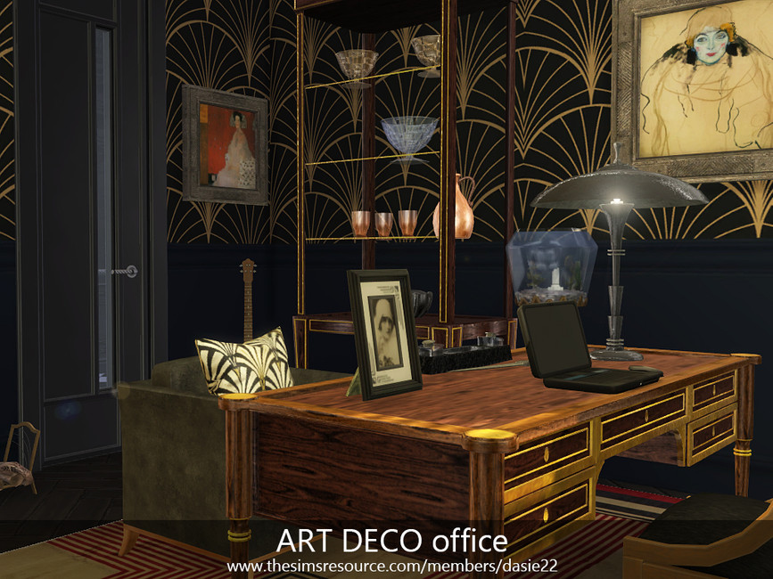 ART DECO office - The Sims 4 Catalog