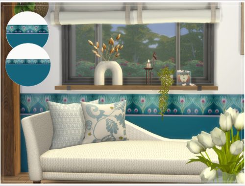 Art Nouveau Floral Walls