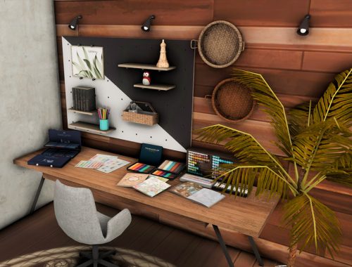 Artsy Bedroom