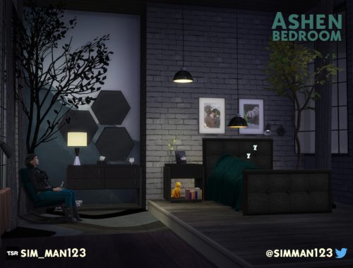 Ashen Bedroom