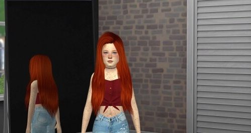 ASHLEY HAIR + KIDS VERSION at REDHEADSIMS