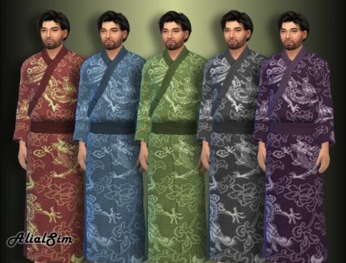 Asian outfit at Alial Sim