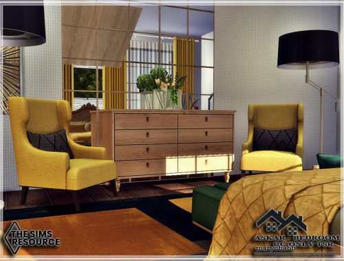 ASKAR - Bedroom - CC only TSR