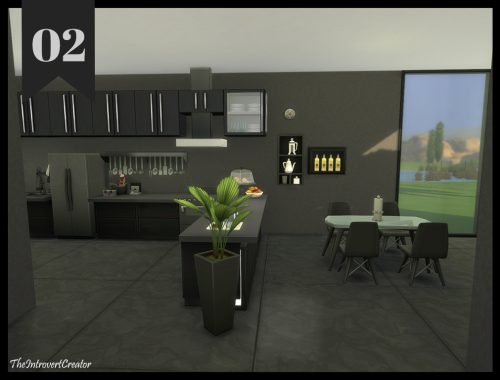 02. Aswad Minimalis-TIC | Minimalist Black House