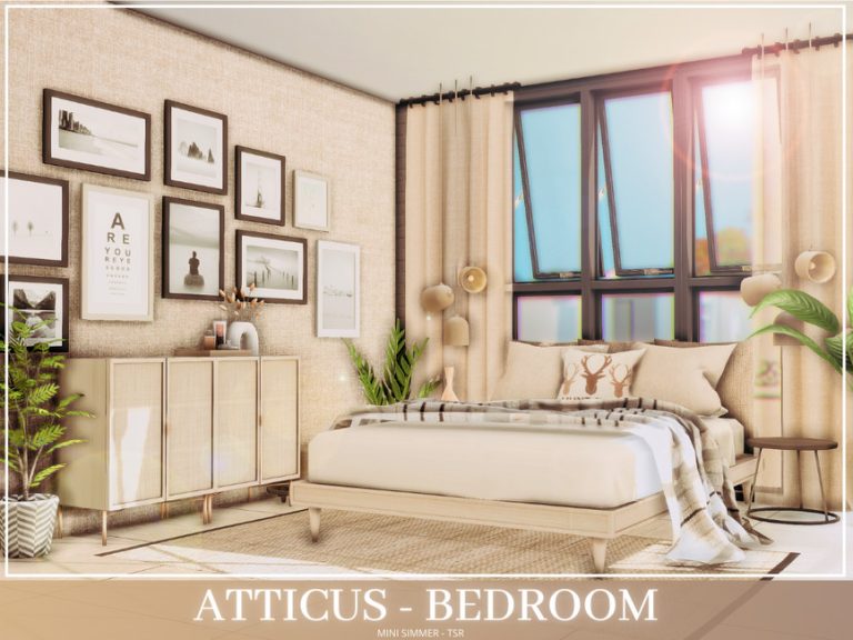 Atticus Bedroom - The Sims 4 Catalog