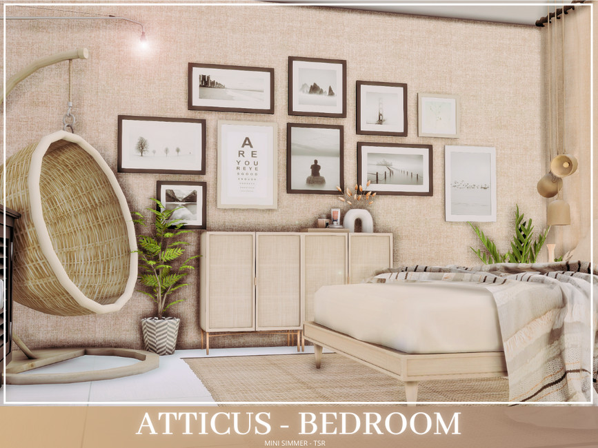 Atticus Bedroom - The Sims 4 Catalog