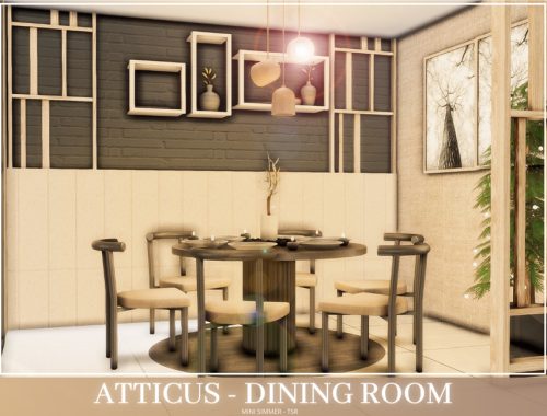 Atticus Dining room