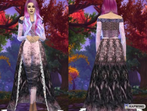 Audrey - Descendants Queen of mean dress