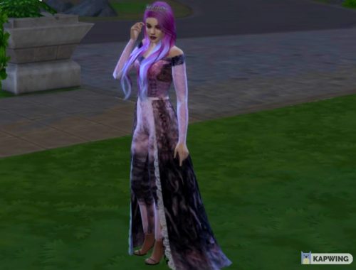 Audrey - Descendants Queen of mean dress