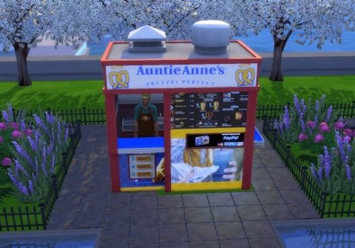 Auntie Anne’s coffee and pastry stand by ArLi1211