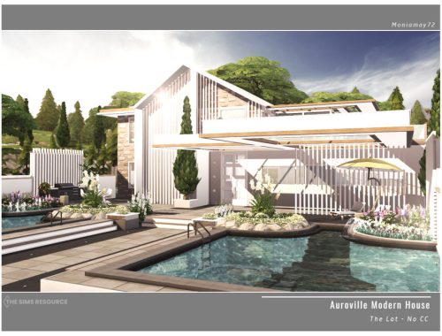 Auroville Modern House No CC