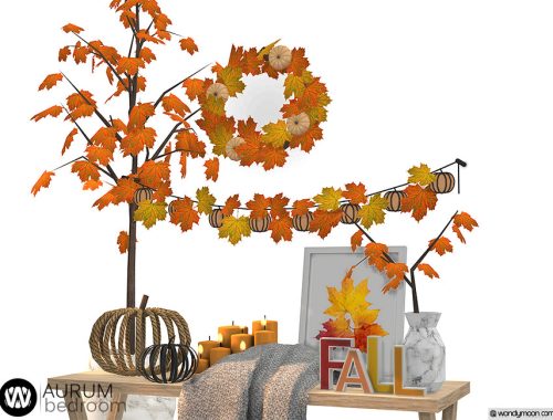 Aurum Bedroom Decorations
