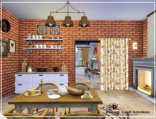 Autum Leaf-kitchen