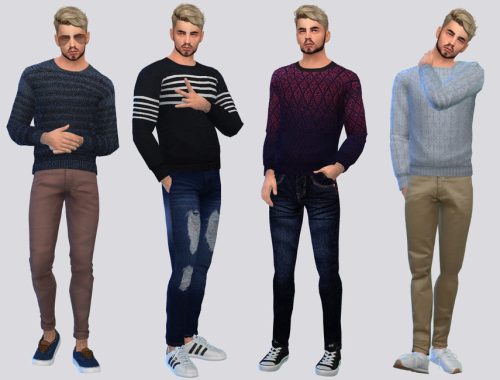 Autumn Block Sweaters