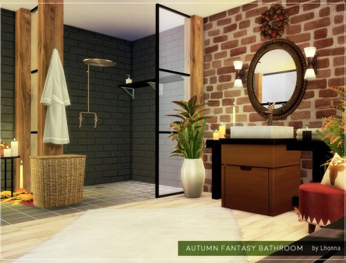 Autumn Fantasy Bathroom